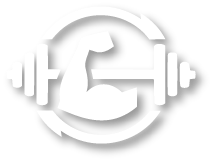 Gym fitness workout strength training icon